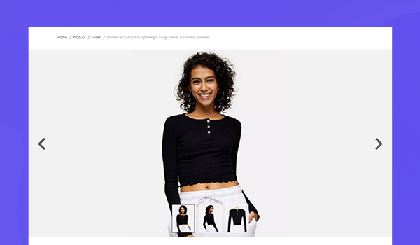 ecommerce joomla template product slider layout