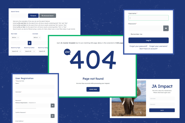 Seamless Joomla Integration