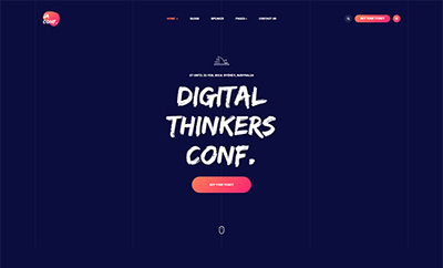 Conference Joomla Event Template - JA Conference
