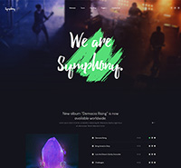 Music & Band, Music Events Joomla Template - JA Symphony