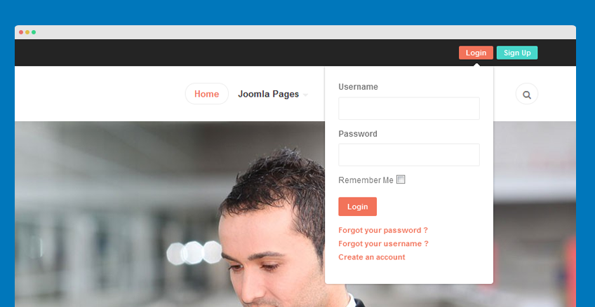 JA Login module
